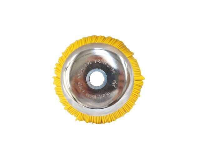 Szczotka do czyszczenia kostki brukowej nylonowa do kosy 200mm