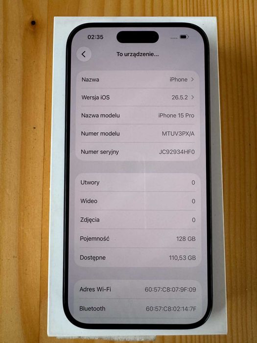 Iphone 15 Pro 128GB