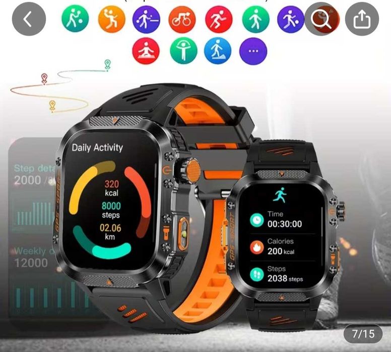 Relógio smartwatch