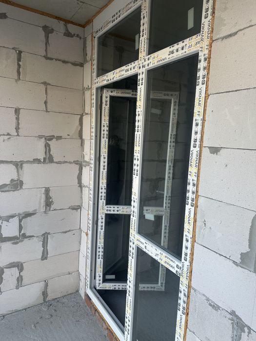 Лоджія вікно на балкон вікнарьоф двері лоджия viknaroff