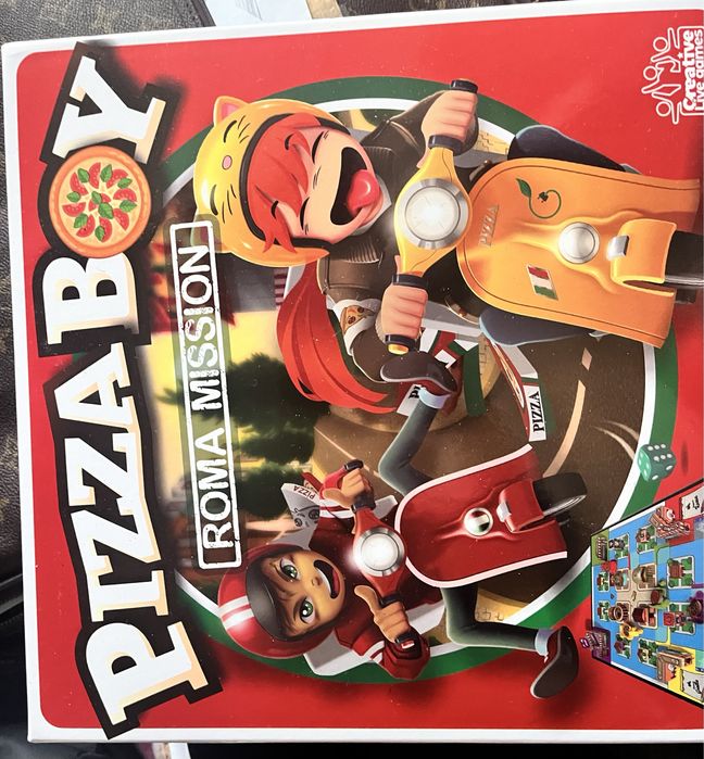 Jogo Pizza Boy na caixa