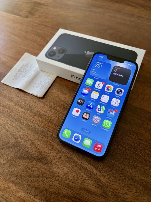 iPhone 13 128GB Midnight - Caixa e Fatura