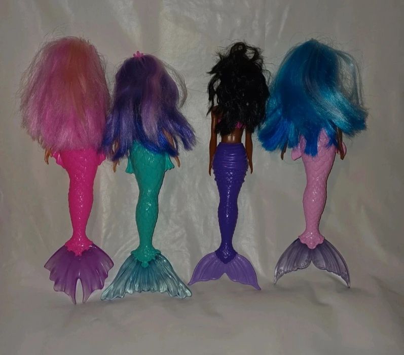 Barbie sereia. Cada 7€.