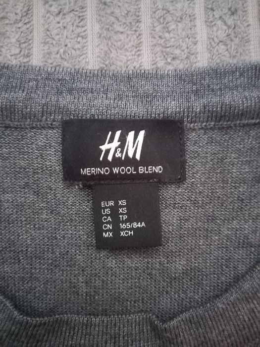 Лонгслів H&M чоловічий XS