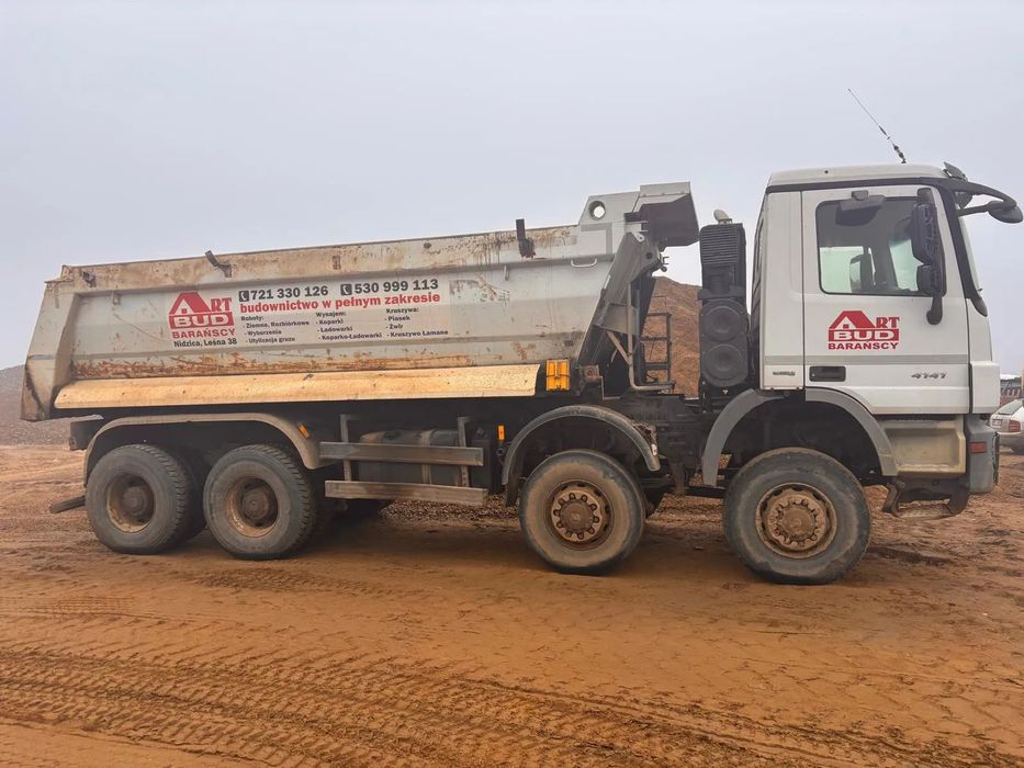 Mercedes-Benz ACTROS 4141 AK  Ciężarówka wywrotka MERCEDES ACTROS 8x8