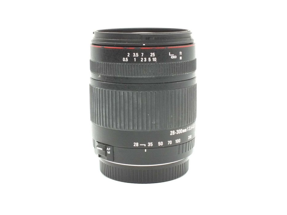 Obiektyw Sigma 28-300 , Makro, mocowanie Canon