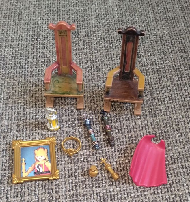 Trono e acessórios rei Playmobil
