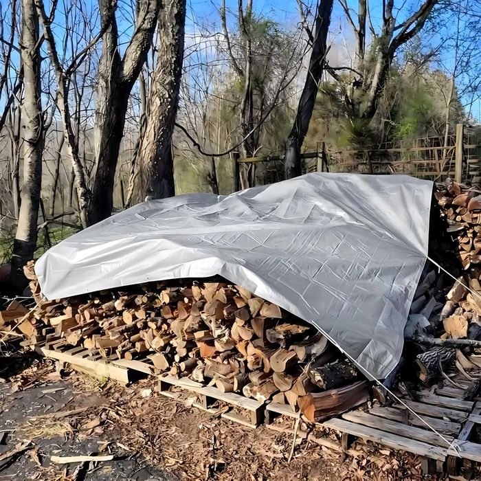 Plandeka Płachta Ochronna UV 3x4m 80g Okryciowa Mocna Uniwersalna