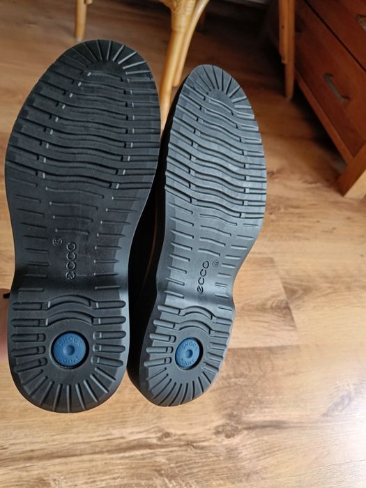 Półbuty męskie ECCO buty 41 42 skórzane trzewiki skóra naturalna