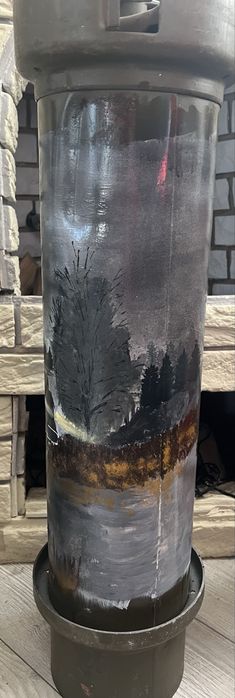 Тубус розписаний вручну