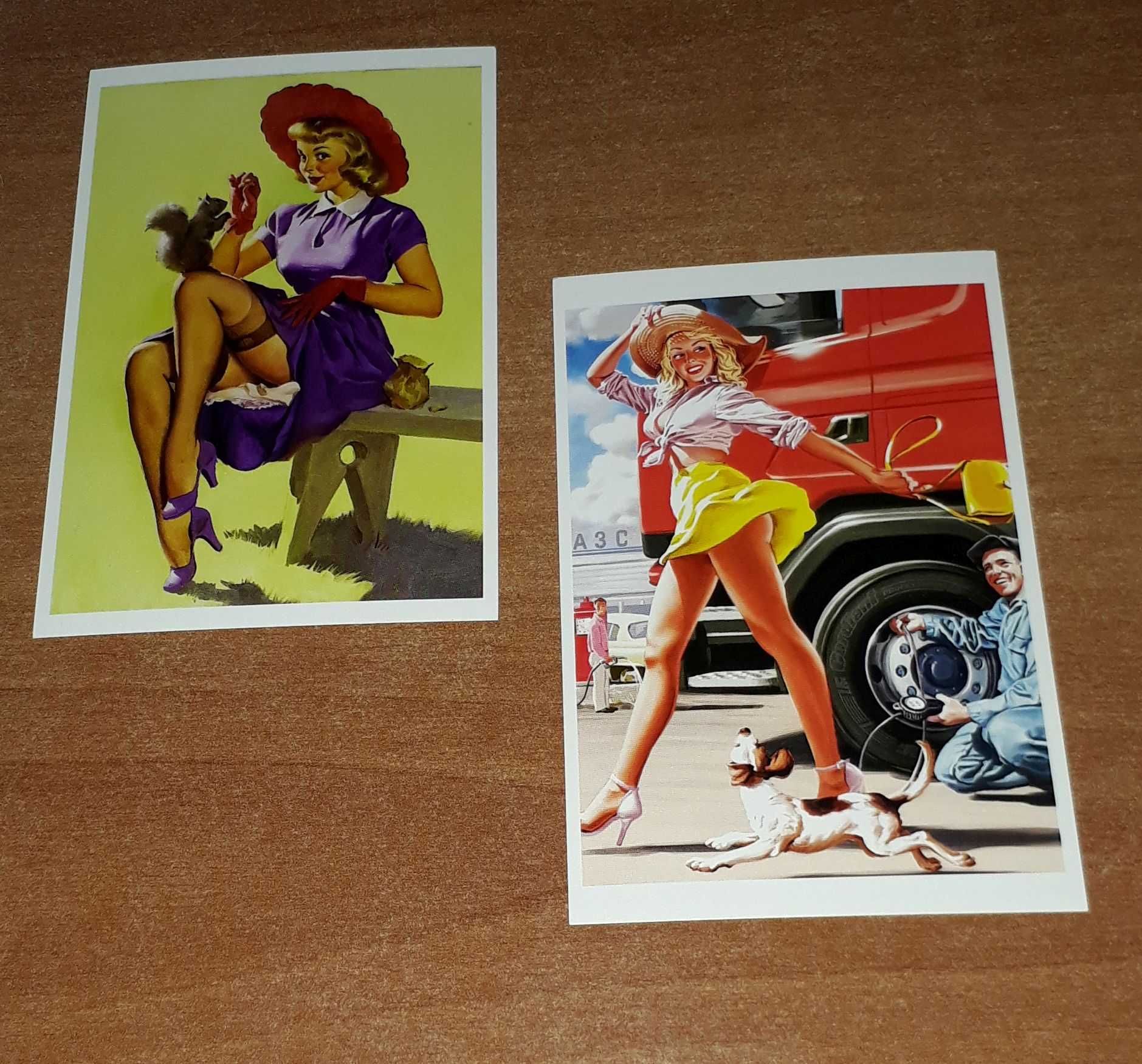 ретро рисунки порно Пин-ап pin-up ретро эротика ню карточки открытки 10х14,5: 450 грн. -  Коллекционирование Харьков на Olx