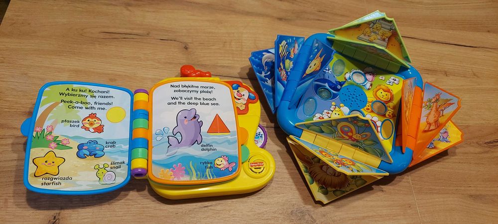 Książeczki interaktywne  1-Fisher Price