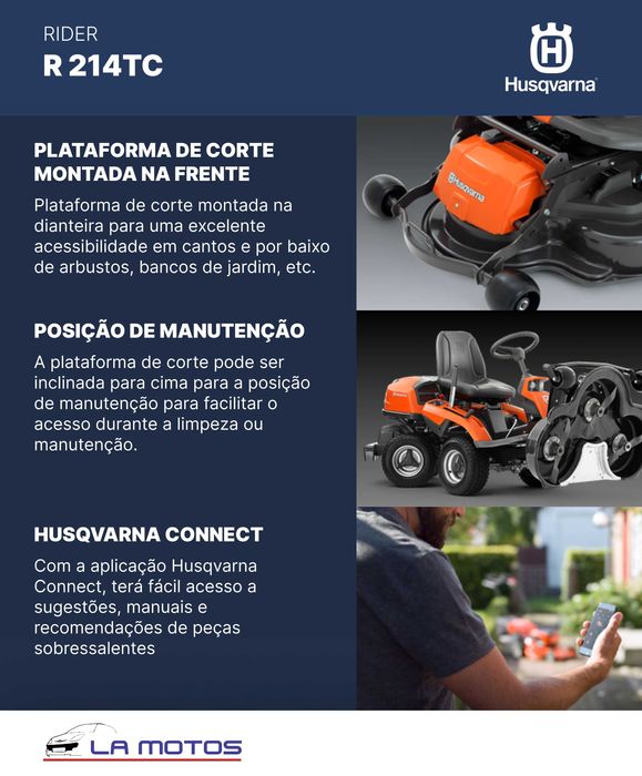 Rider Husqvarna R 214 TC Comfort Edition