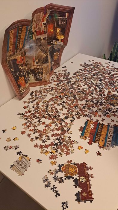 puzzle harry potter hogwart winning moves