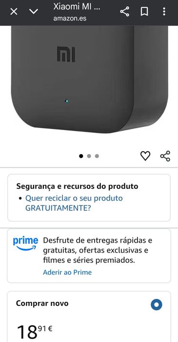 Extensor de Wi-Fi. Mi Range Extender Pro