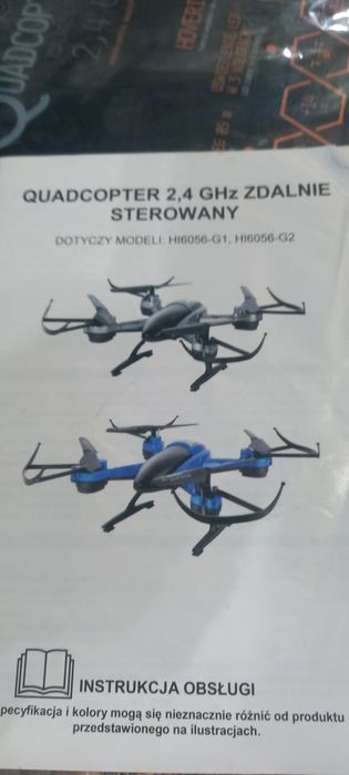 Quadrocopter zdalnie sterowany