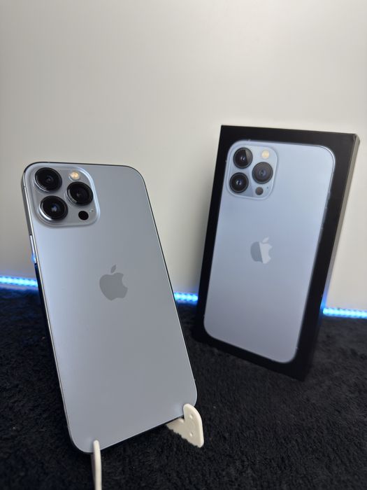 IPhone 13 Pro Max|Sierra Blue|100%|256GB|Super Stan|Pełen Zestaw