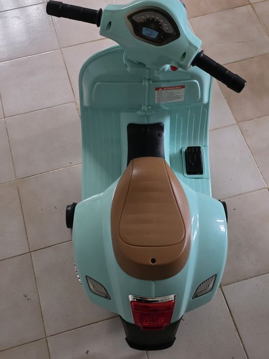 Mota Vespa bateria