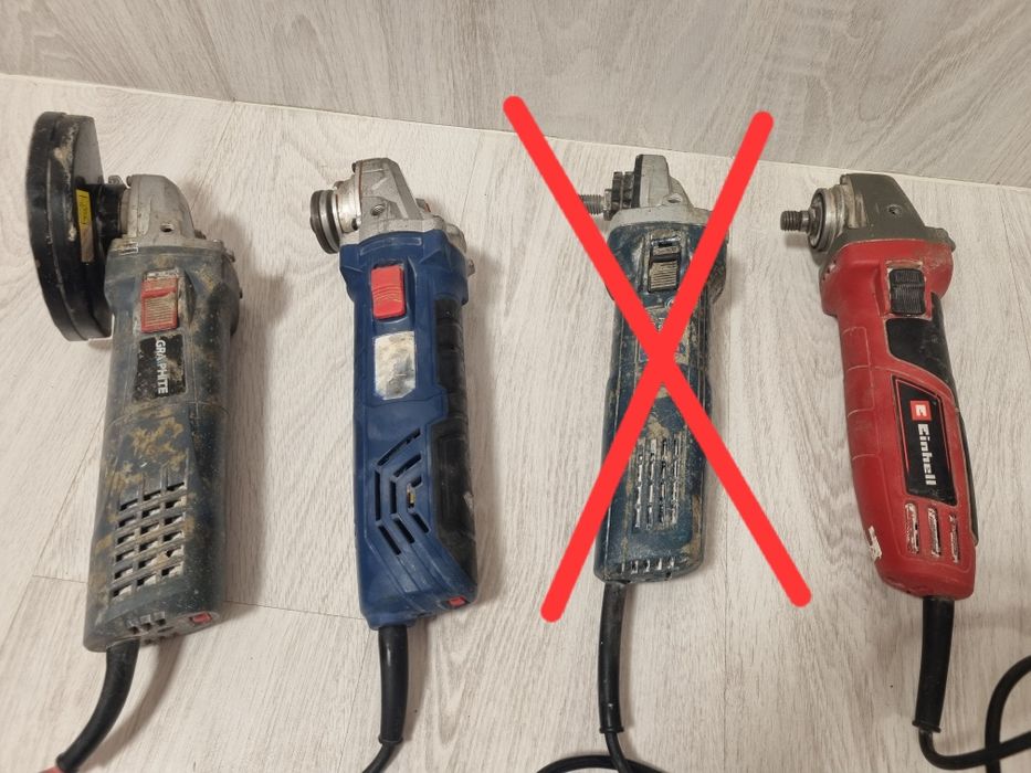 Болгарка Graphite, Dedra ,Einhell