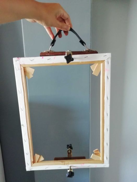 Pega para transportar telas / pintura