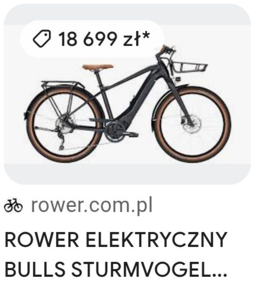 Rower elektryczny Bulls Sturmvogel EVO 5F Belt.