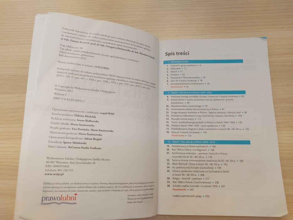 Podręcznik Historia i Teraźniejszość klasa 1