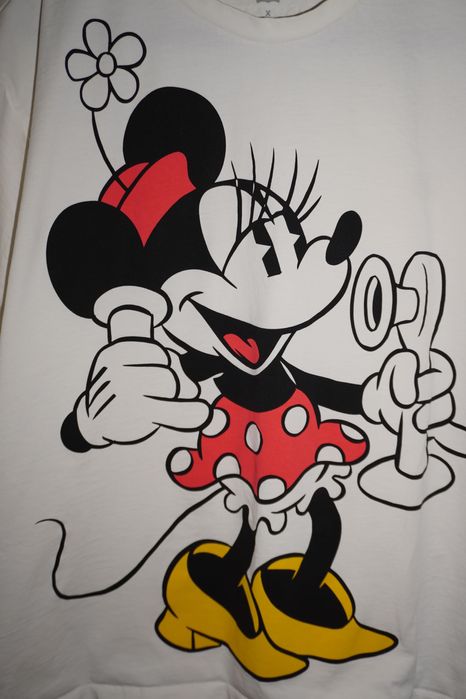 Жіноча біла футболка Levi's з  Disney Mickey & Friends