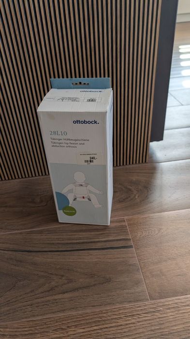 Orteza dla niemowląt, odwodząca bioderka.