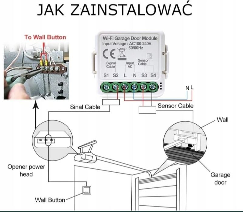 Sterownik do bramy Blow łączność z WiFi