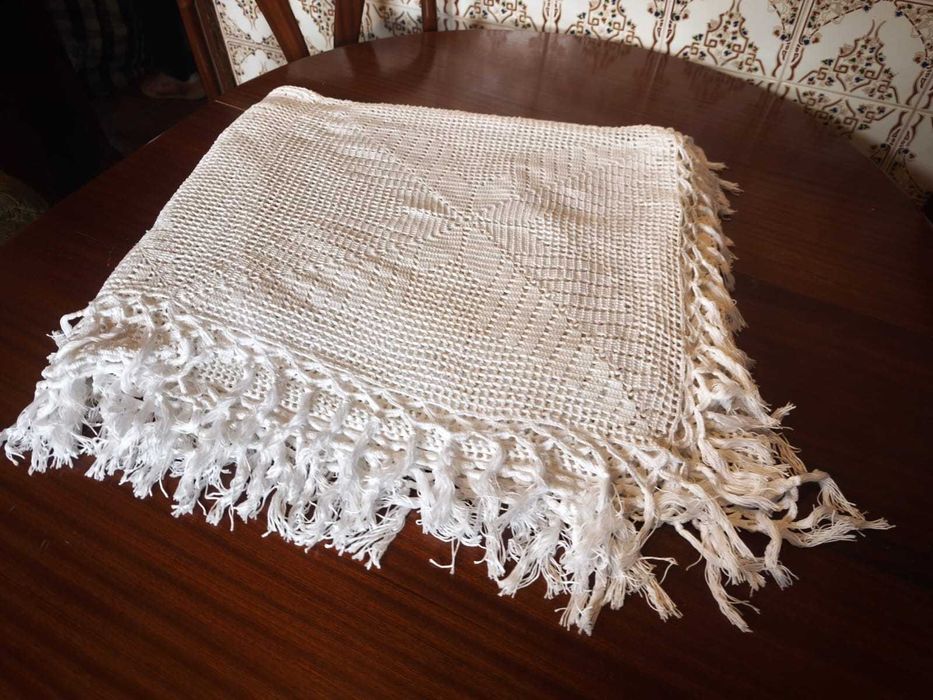Colcha pra cama de renda
