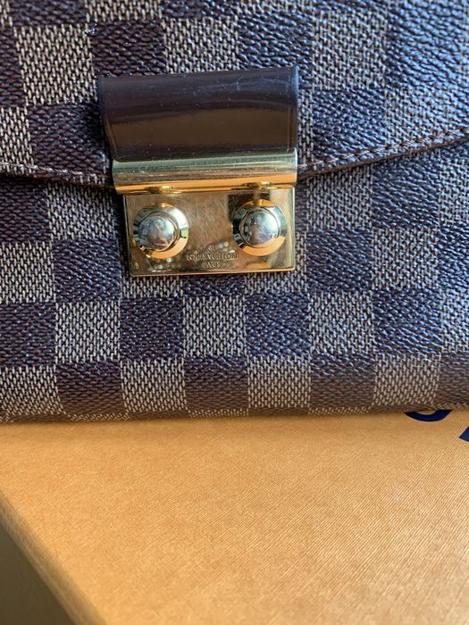 Torebka Louis vuitton croisette damier ebene