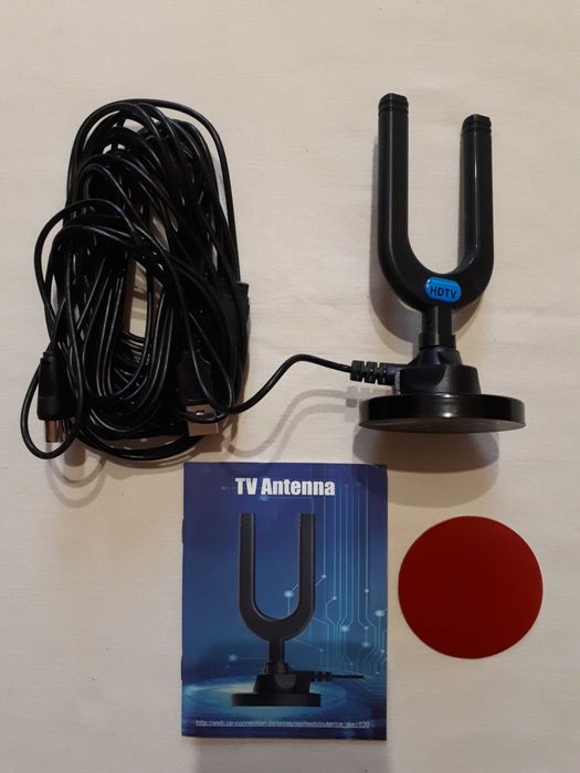 Цифрова антена DVB-T2 для телевізора або DVD плеєра