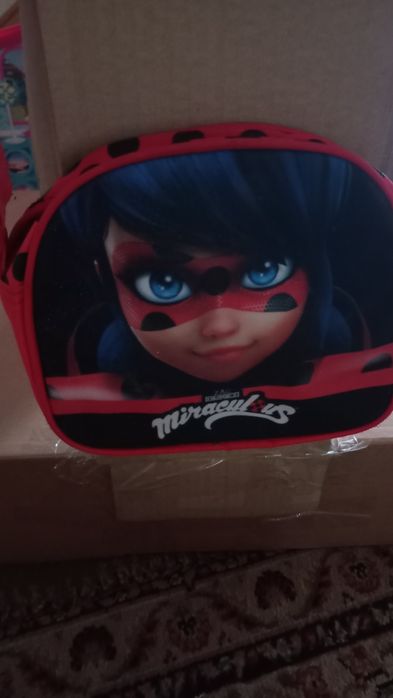 Torebka Biedronka i czarny kot