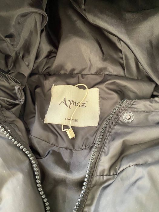 Зимовий пуховик oversize