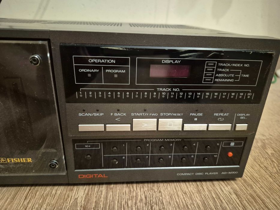 Fisher AD-M700 CD player TDA 1540 uszkodzony