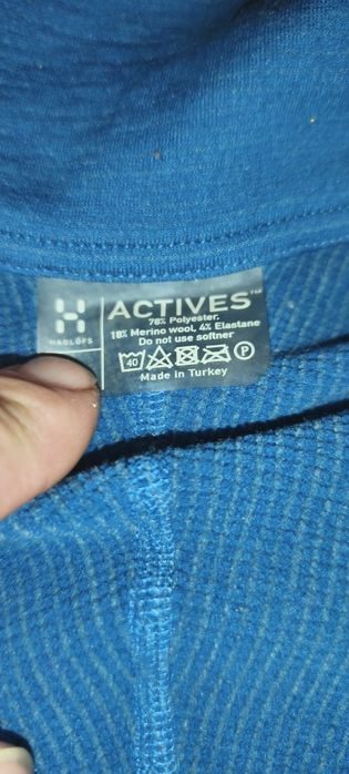 Bluza Haglofs Rozm L Merino Stan Bardzo Dobry.
