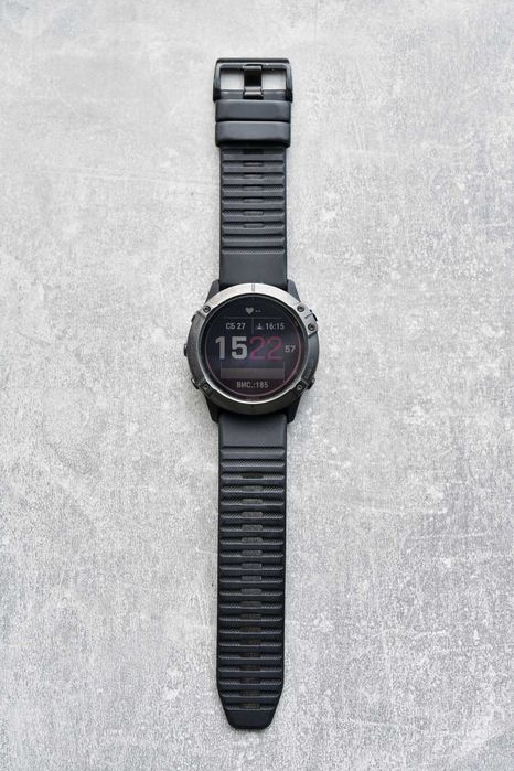 Garmin Fenix 6X pro Solar Titanium суперстан GPS компас карти
