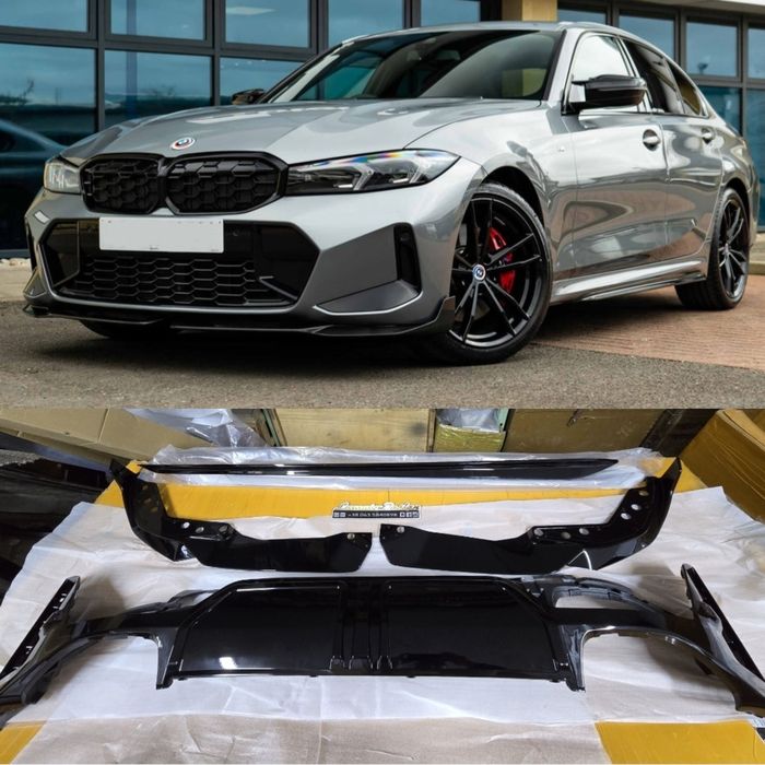 Комплект обвес для BMW G20 G21 губа диффузор M-performance LCI Г20