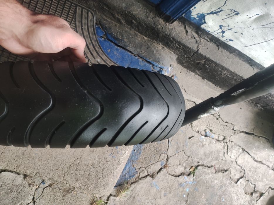 Колеса р12 (120/70) скутер. Вісь 12 мм