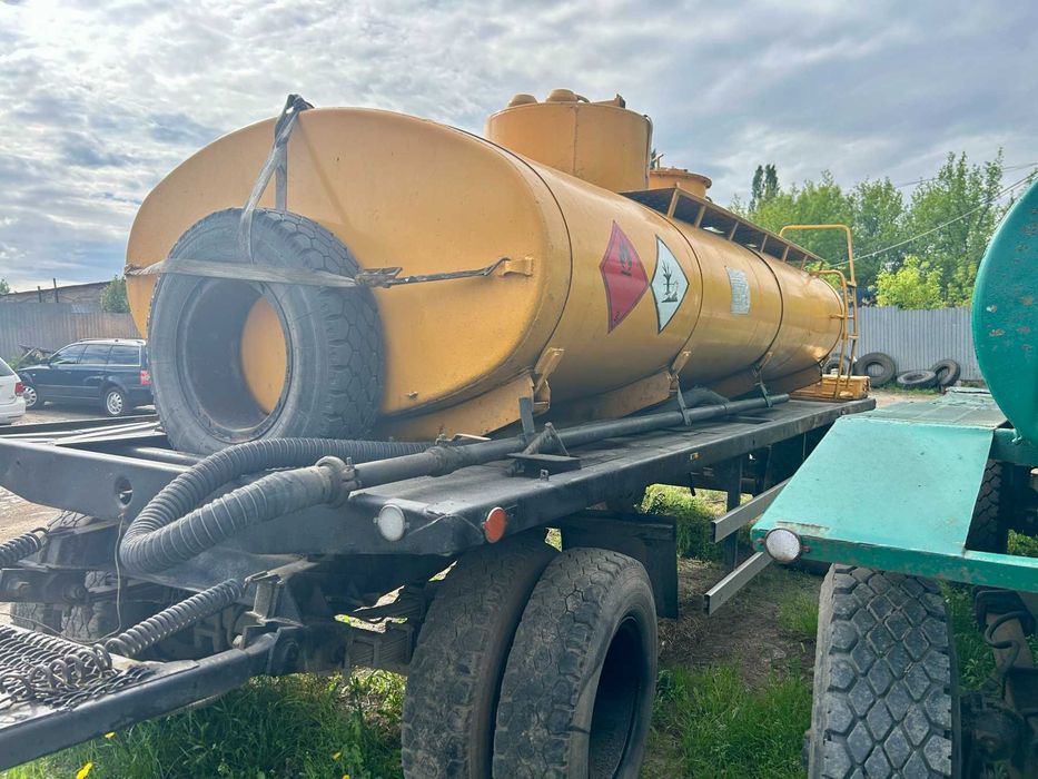 Бензовоз Камаз 5320 з причіпом