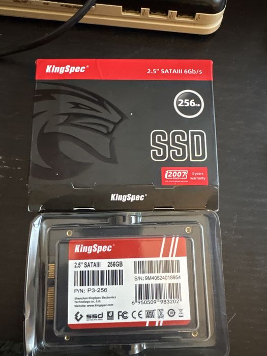 Dysk ssd KingSpec 2.5 sata 3 256gb