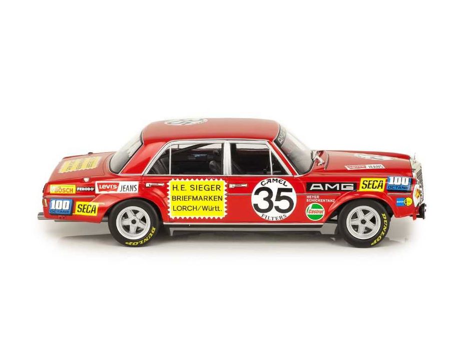 1:18 Mercedes 300 SEL 6.8 AMG #35 24h Spa 1971 Minichamps