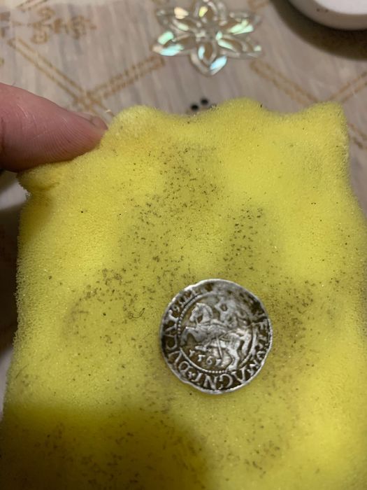 Напівгрош вершник 1561 рік