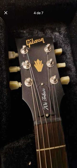 GIBSON SG TRIBUTE 70'S ANO 2013! Como nova!