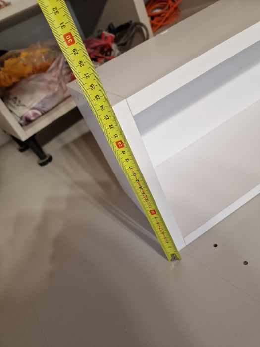 Półka wisząca, solidna, pełne plecy