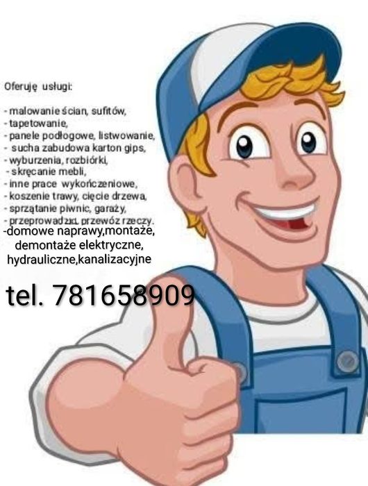 Usługi malarsko - remontowe