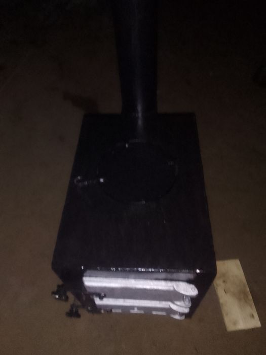 Буржуйка з котлової сталі