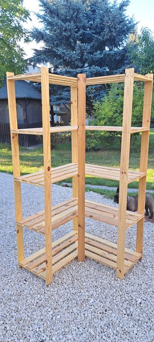 Regał drewniany zaimpregnowany