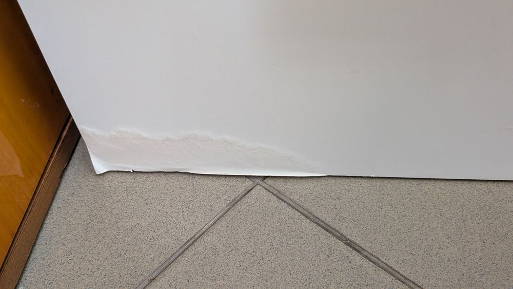 Szafa Ikea Trysil 80x61x202 przesuwne drzwi lustro Biała