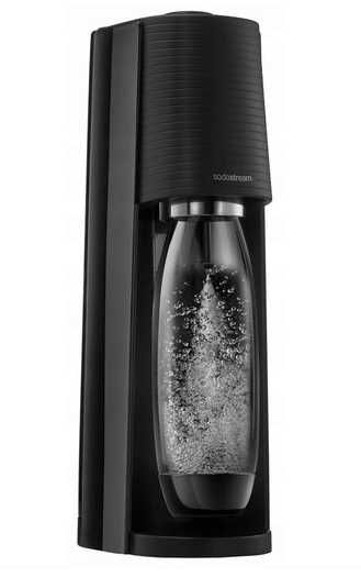 Saturator wody SodaStream Terra Czarny,2 Butelki, Zestaw, Syfon